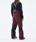 Moss 2021 Kalhoty na Snowboard Pánské Burgundy/Black, Obrázek 3 z 6