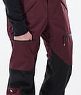 Moss 2021 Pantalones Snowboard Hombre Burgundy/Black, Imagen 6 de 6