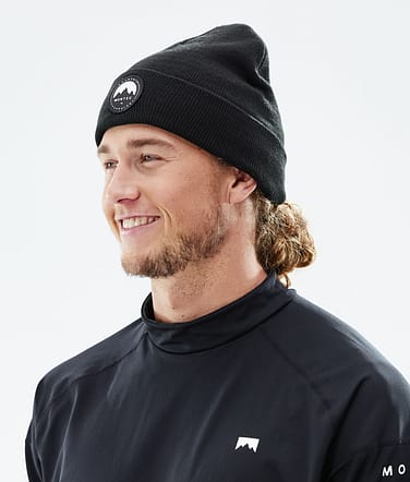 Patch Czapka Beanie Black