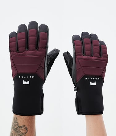 Kilo 2021 Guantes de esquí Burgundy