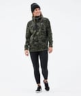 Delta W 2021 Bluza Polarowa Kobiety Olive Green Tiedye, Zdjęcie 4 z 7