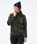 Echo W 2021 Sweter Polarowy Kobiety Olive Green Tiedye, Zdjęcie 1 z 6