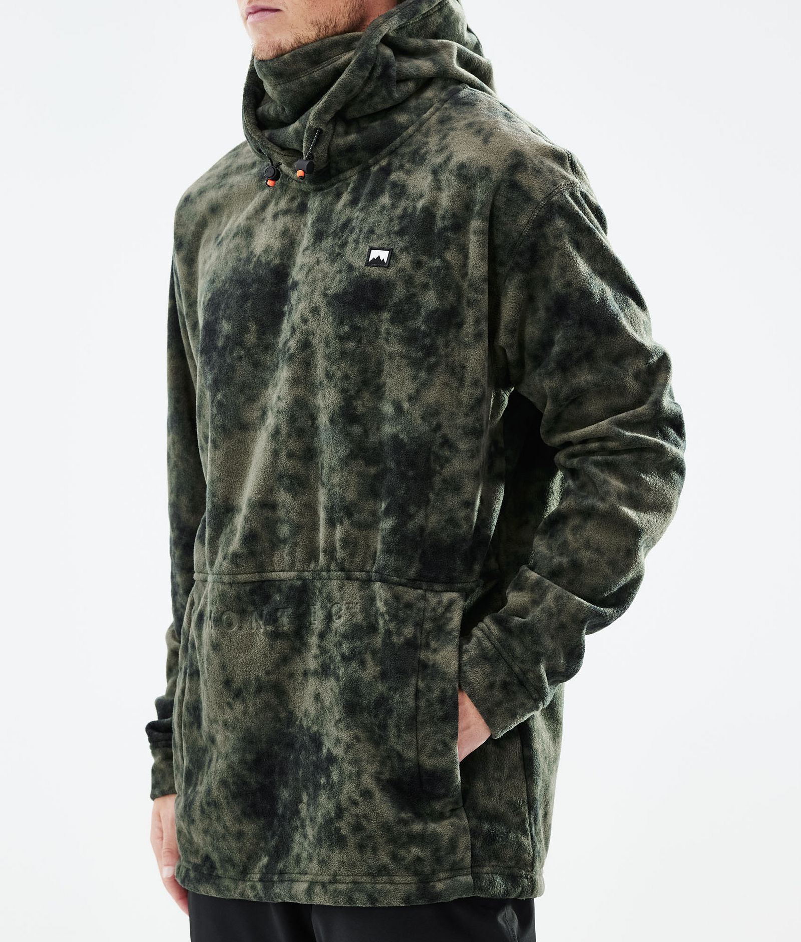 Delta 2021 Polar con Capucha Hombre Olive Green Tiedye, Imagen 7 de 7