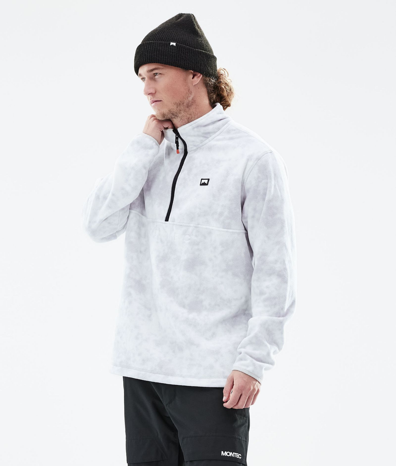 Echo 2021 Sweter Polarowy Mężczyźni White Tiedye, Zdjęcie 1 z 6