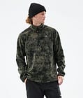 Echo 2021 Sweter Polarowy Mężczyźni Olive Green Tiedye, Zdjęcie 1 z 6