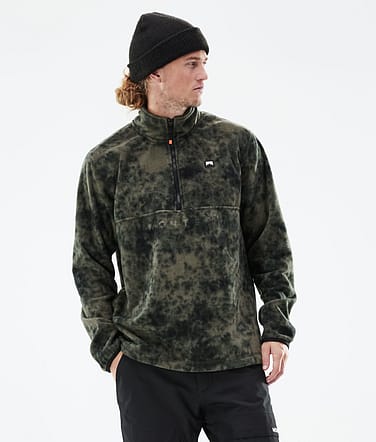 Echo 2021 Forro Polar Hombre Olive Green Tiedye