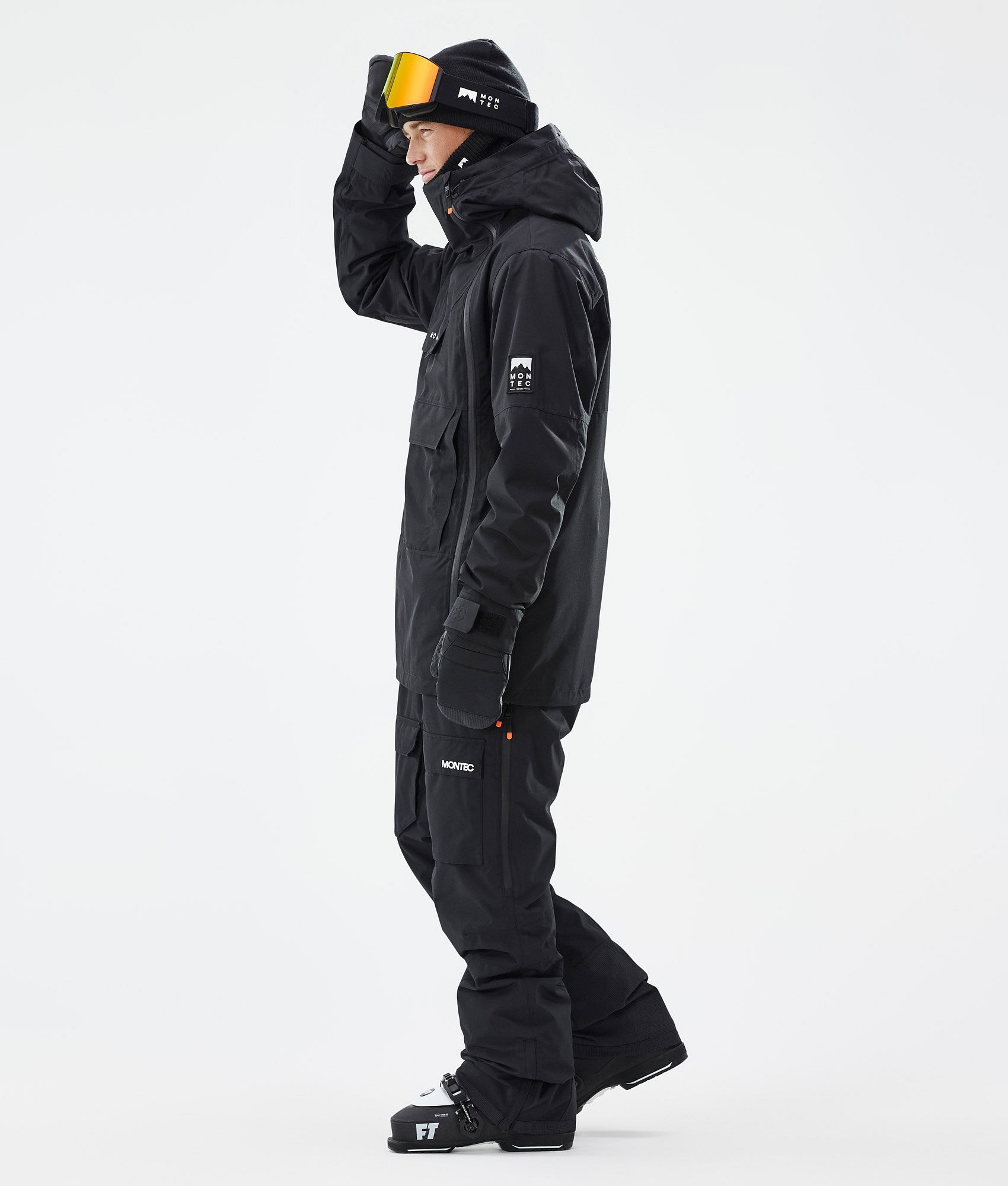 Montec Doom Ski Jacket Men Black | Montecwear.com