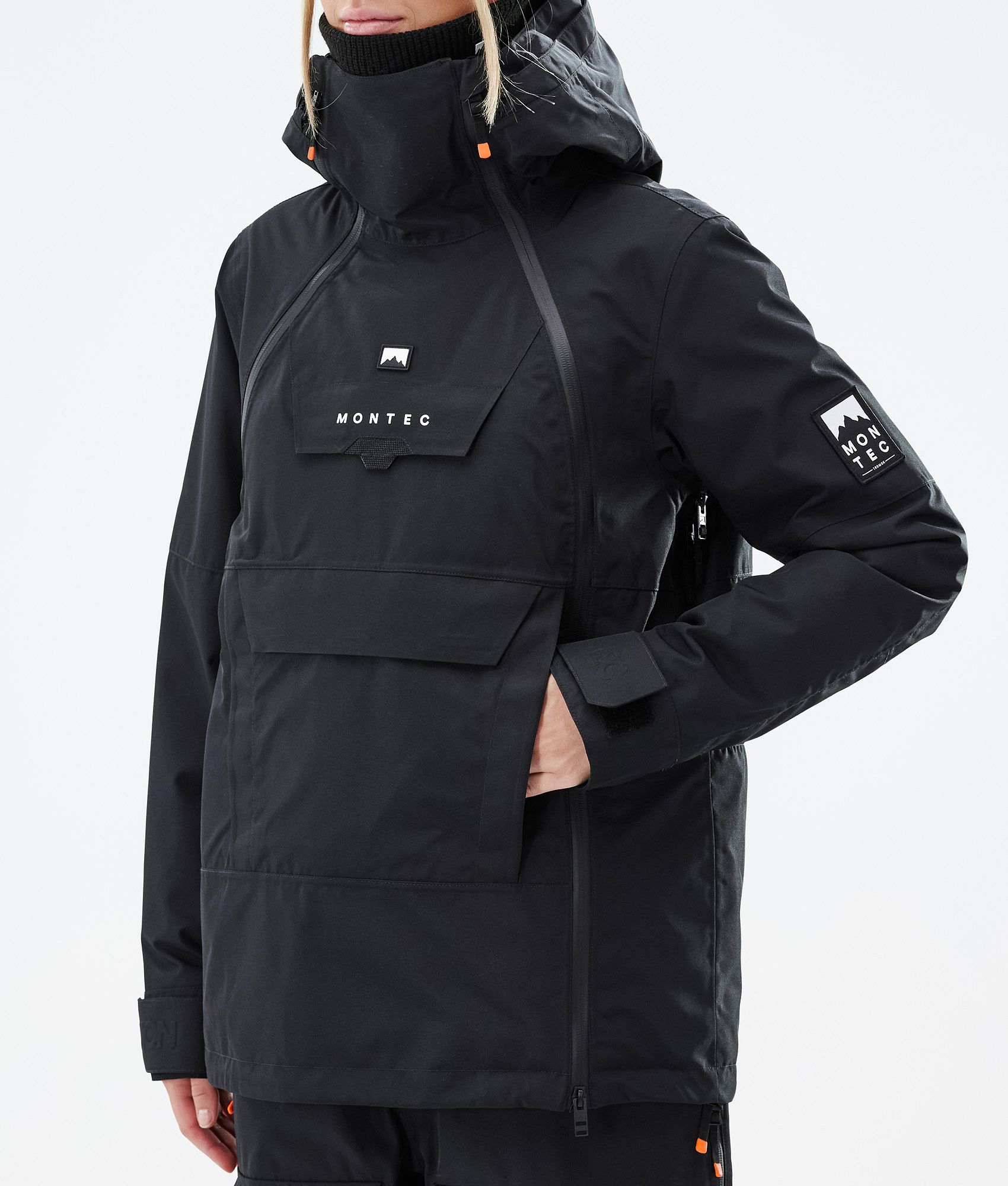 Montec Doom W Ski Jacket Women Black | Montecwear.com