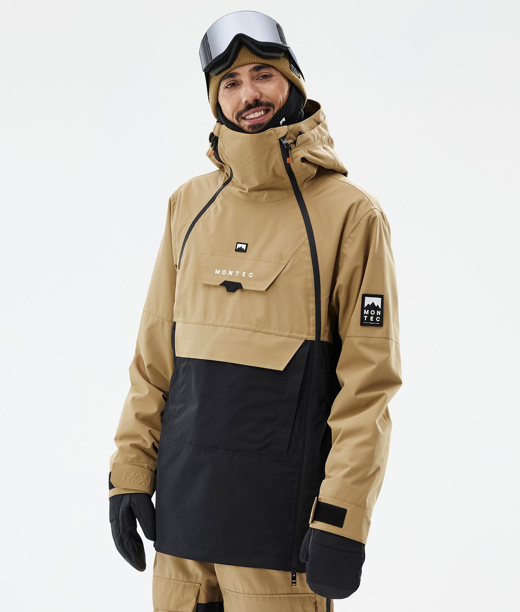 Montec Doom Veste de Ski Homme Gold Black