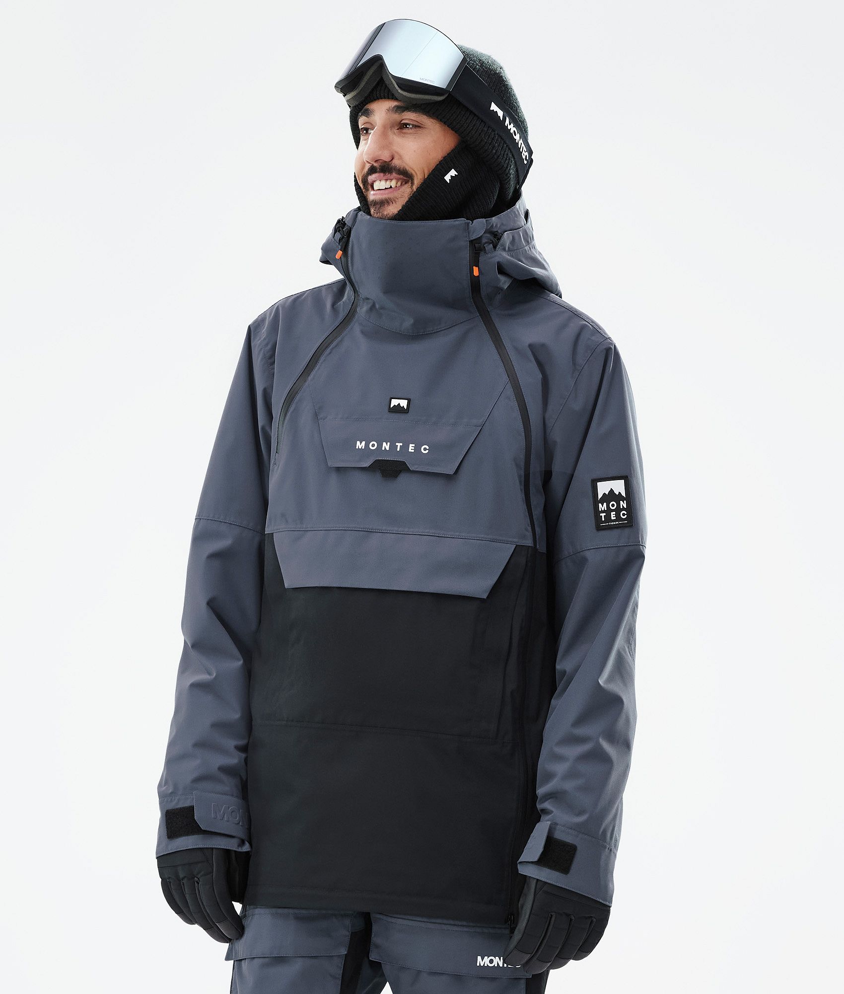 mens pullover snowboard jacket