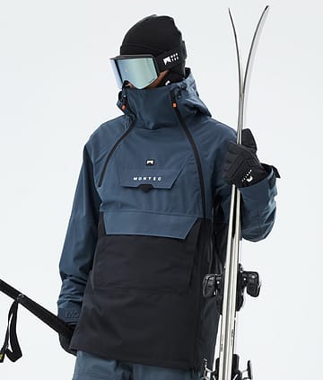 Doom Ski Jacket Men Metal Blue/Black