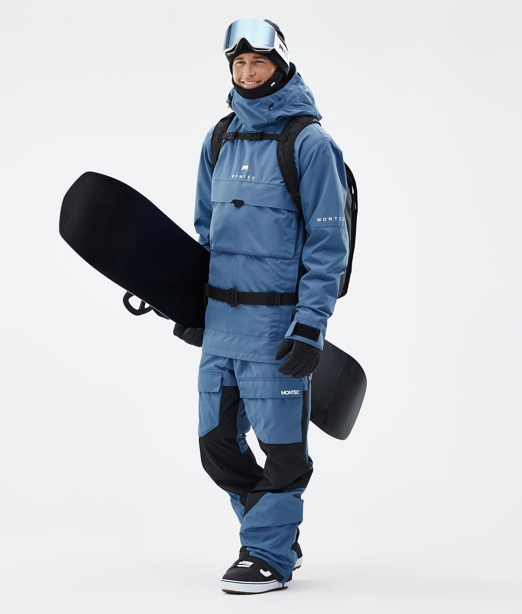 Montec Dune Men's Snowboard Jacket Blue Steel