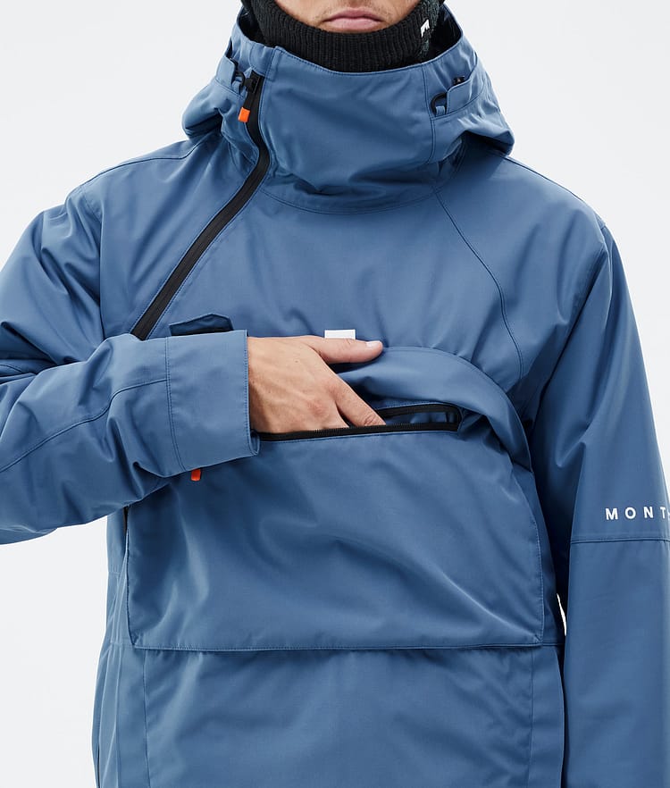 Dune Ski Jacket Men Blue Steel, Image 9 of 9