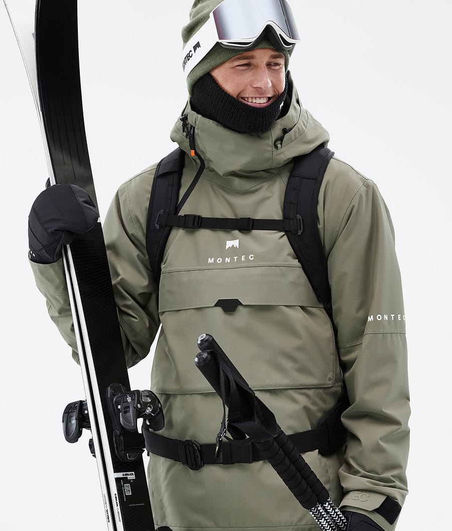 Montec Dune Ski Jacket Men Greenish | Montecwear.com