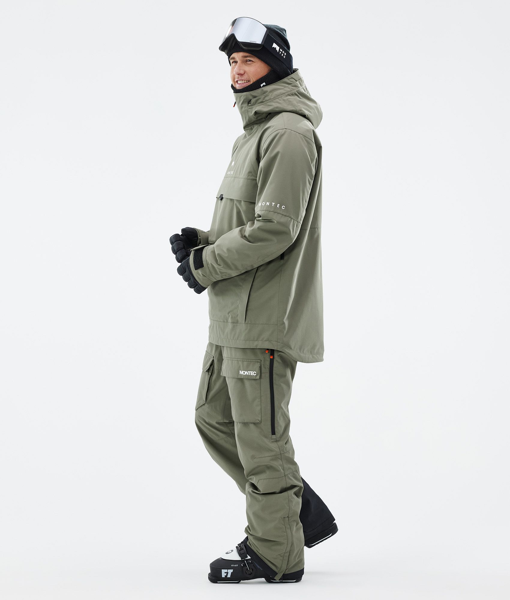 Green ski suit online