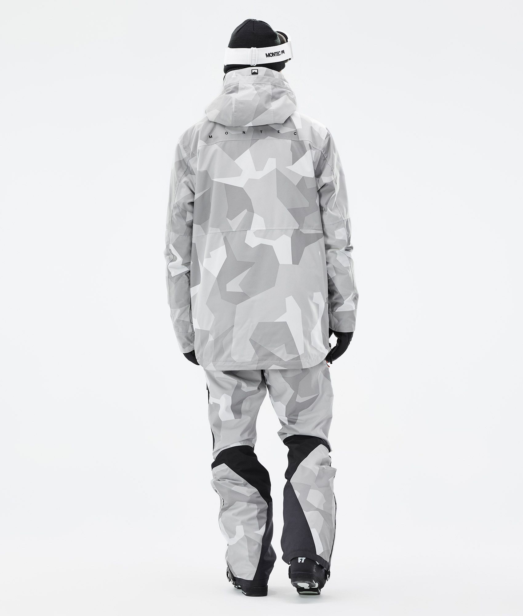 Grey camo hot sale ski jacket