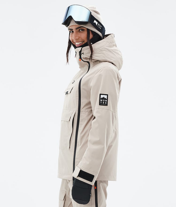 Doom W Ski Jacket Women Sand, Image 6 of 11