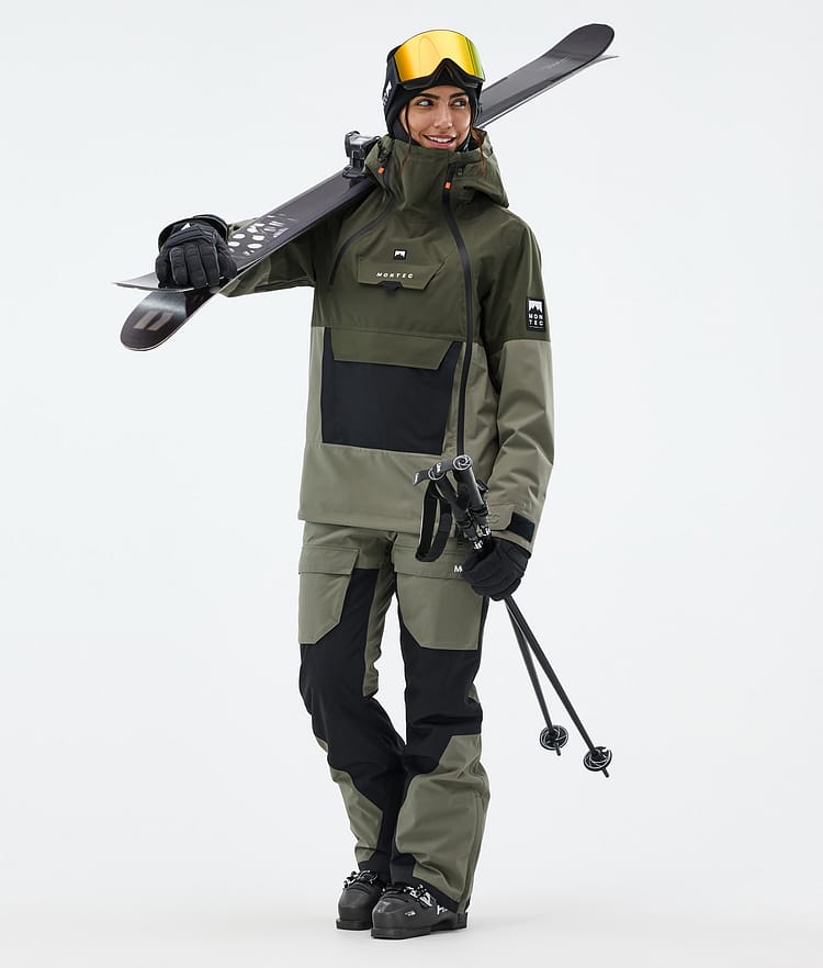 Doom W スキージャケット レディース Olive Green/Black/Greenish, 画像3 / 11