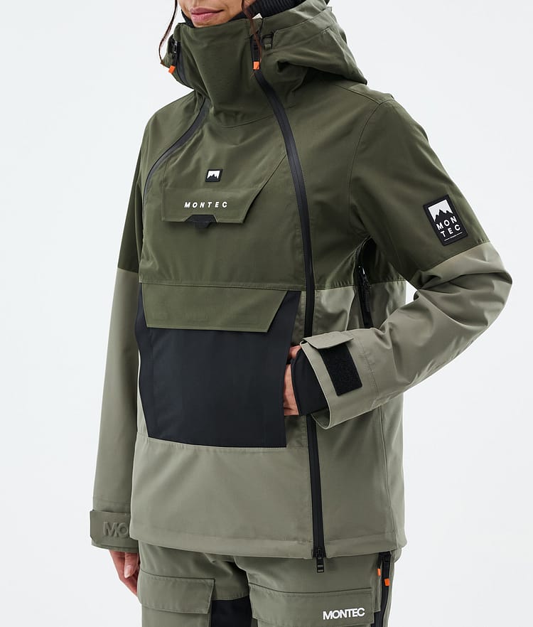Doom W スキージャケット レディース Olive Green/Black/Greenish, 画像8 / 11