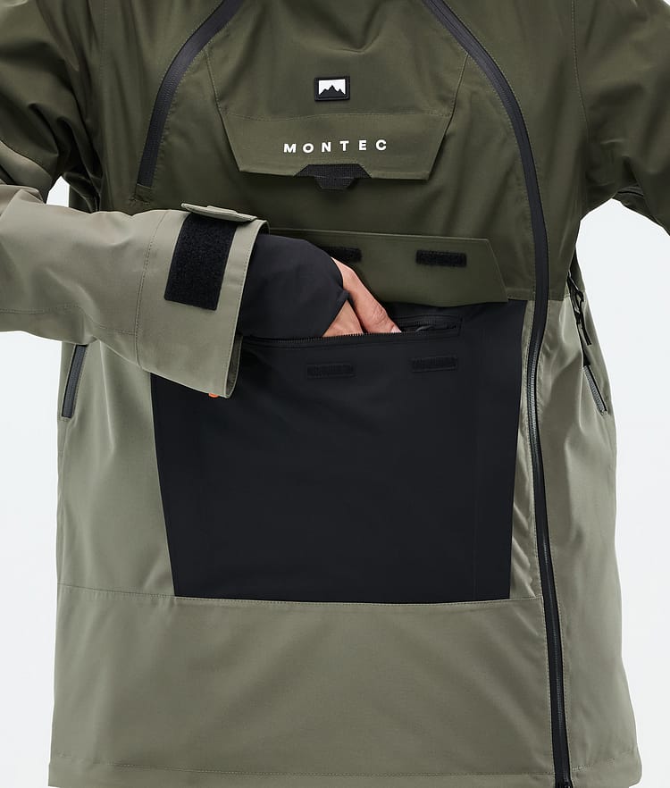 Doom W スキージャケット レディース Olive Green/Black/Greenish, 画像9 / 11