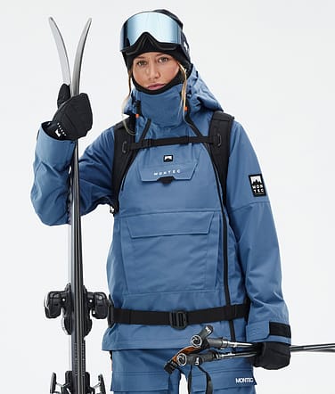 Fleece Thermal Underwear Suit, Winter Skiing Jacket Women