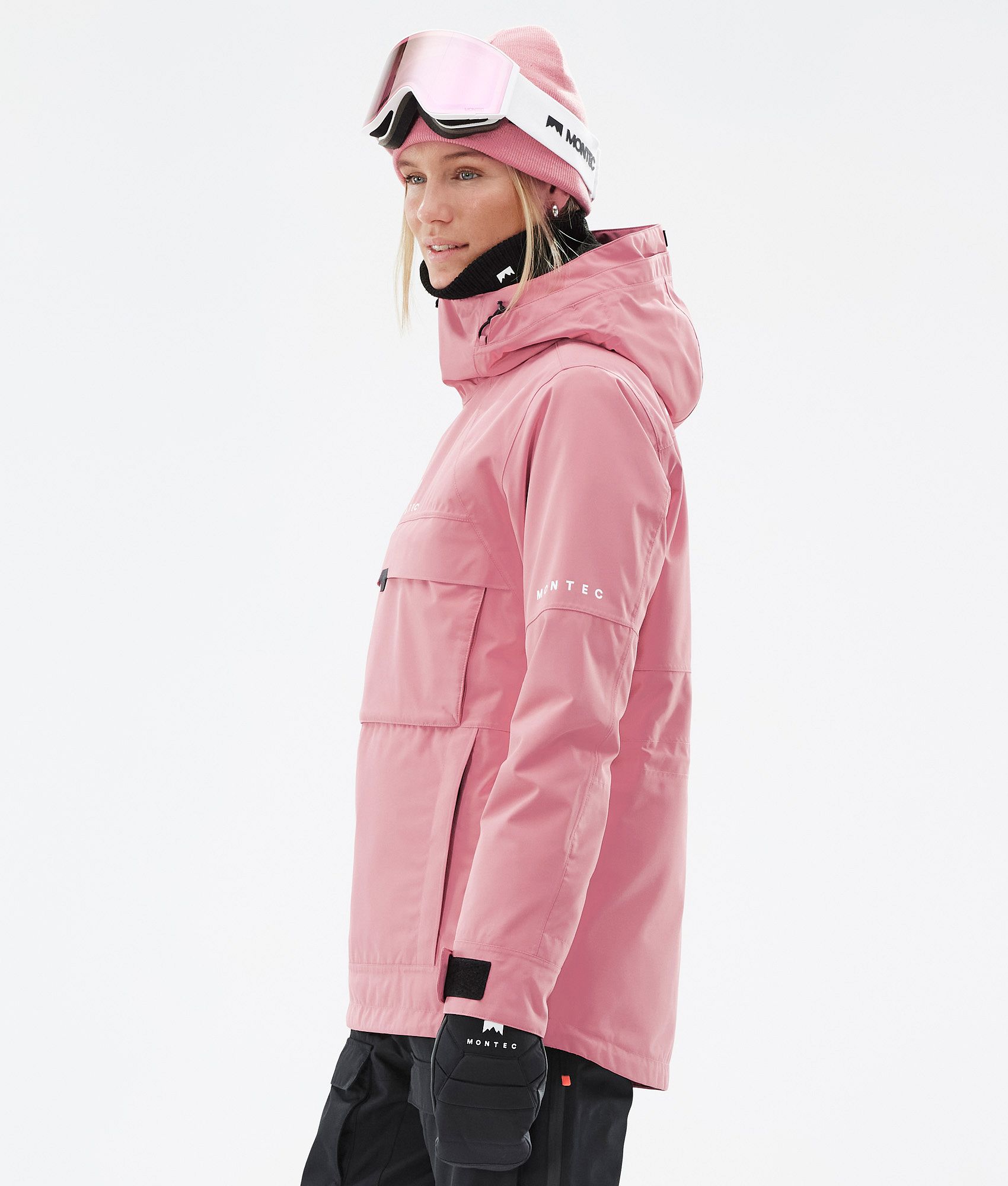 Light pink ski jacket sale