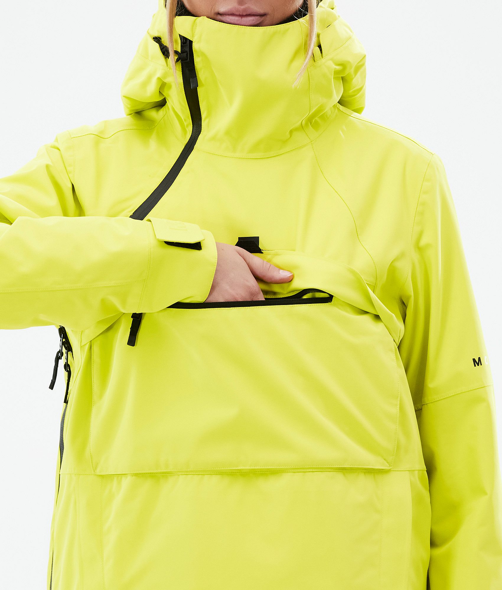 Bright yellow outlet jacket