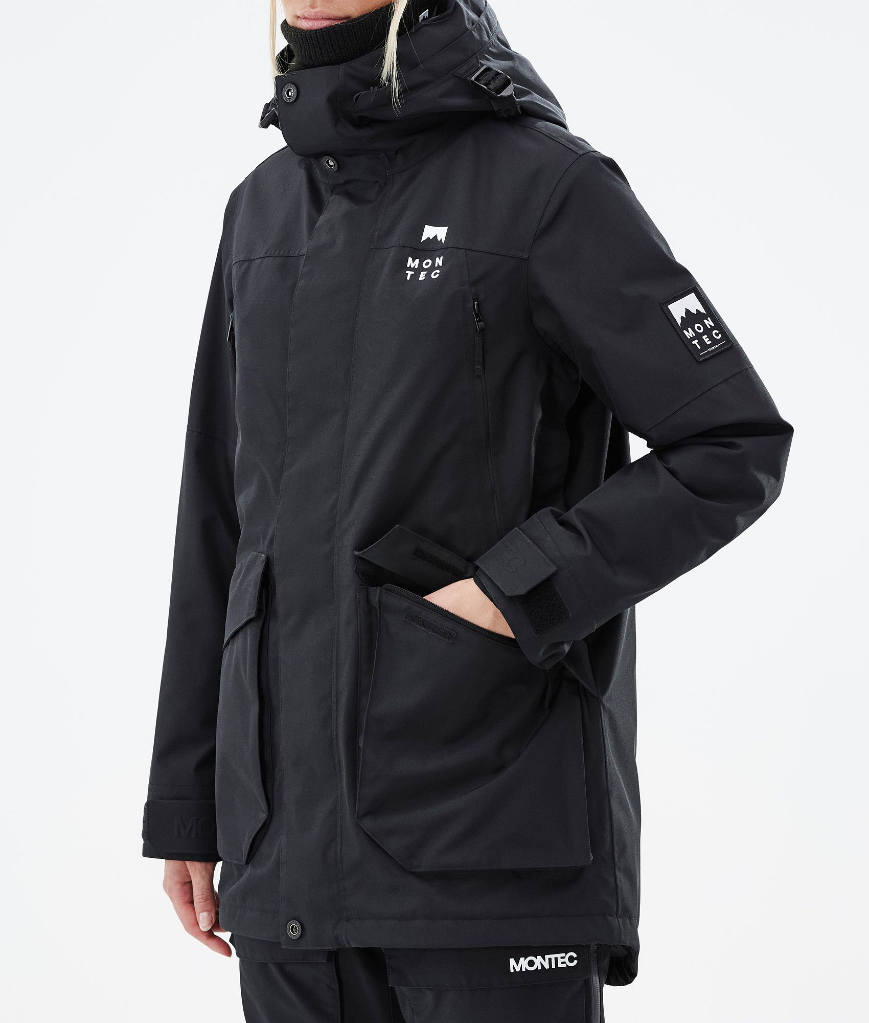 Montec Virago W Ski Jacket Women Black | Montecwear NZ