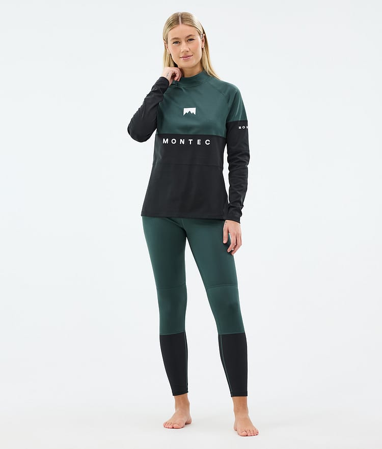 Alpha W Base Layer Pant Women Dark Atlantic/Black, Image 3 of 7