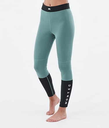 Alpha W Base Layer Pant Women Atlantic/Black