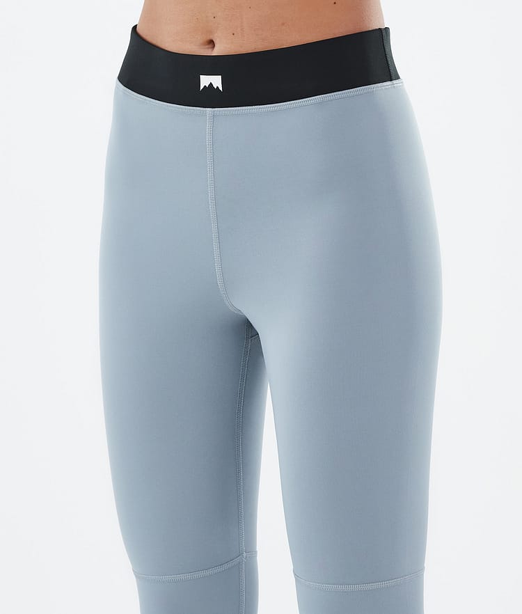 Alpha W Base Layer Pant Women Soft Blue/Black, Image 5 of 7