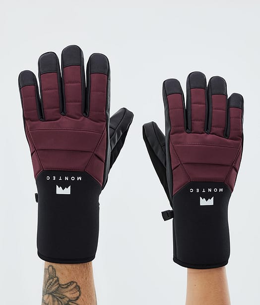 Kilo 22 Ski Gloves Burgundy