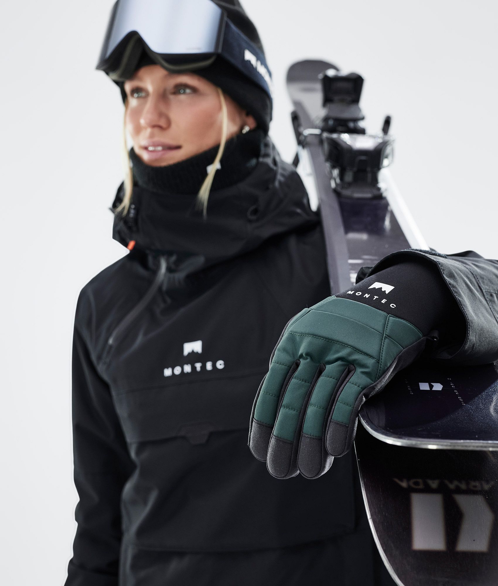 Montec Kilo 2022 Ski Gloves Men Dark Atlantic Montecwear