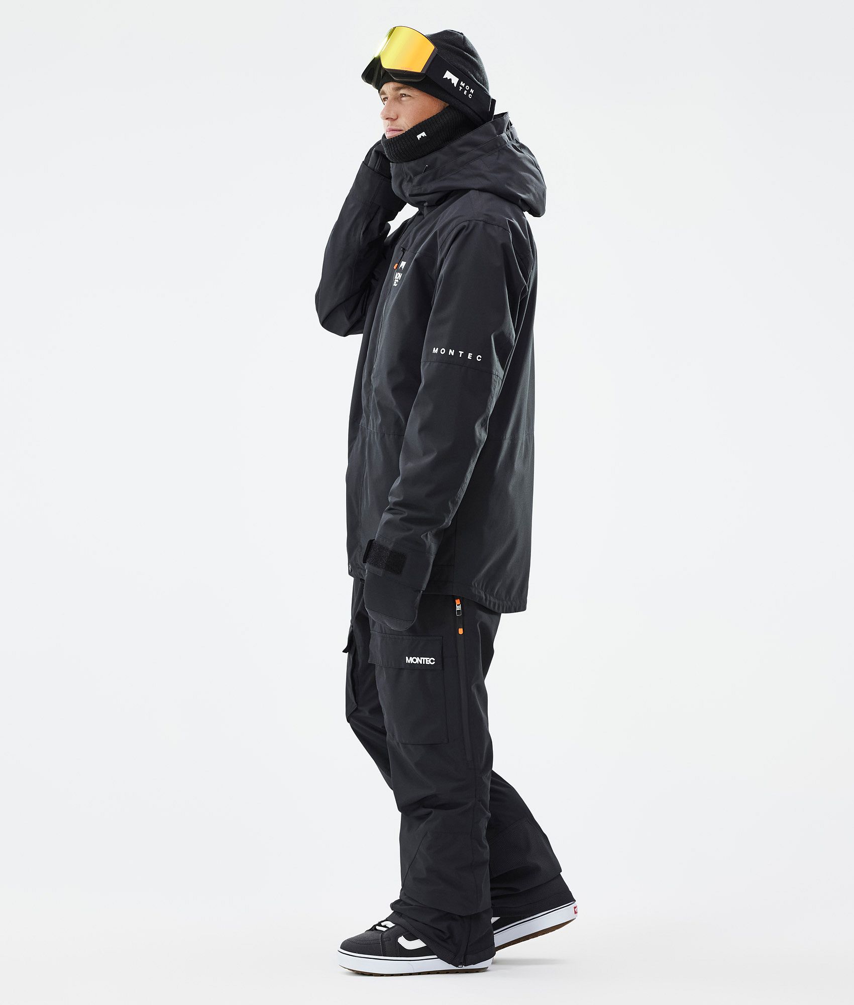 SMMJSCO-BLK-MD スノーボードウェア/SCOUT JACKET/M/ブラック/BLK/DWR