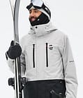 Fawk Ski Jacket Men Light Grey/Black, Image 2 of 10