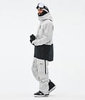 Fawk Snowboard Jacket Men Light Grey/Black, Image 4 of 10