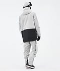 Fawk Snowboardjakke Herre Light Grey/Black, Bilde 5 av 10