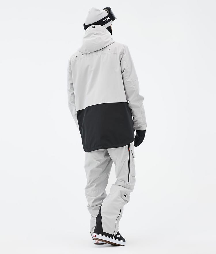 Fawk Veste Snowboard Homme Light Grey/Black, Image 5 sur 10