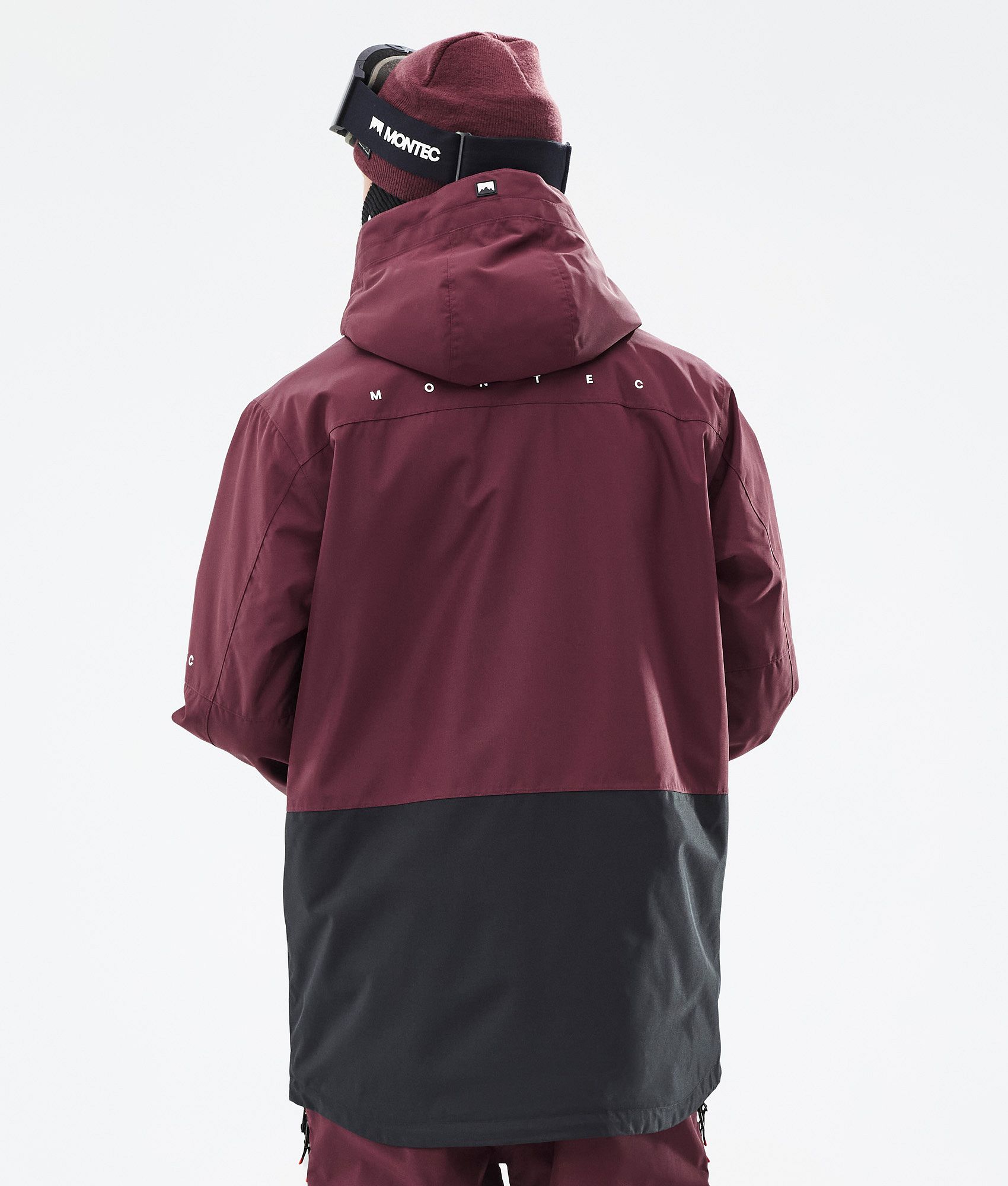 Montec Fawk Men's Ski Jacket Burgundy/Black