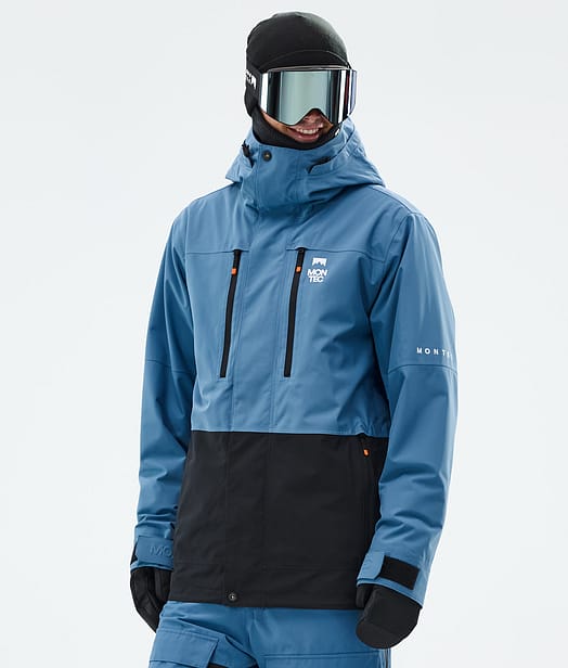 Montec Fawk Ski Jacket Men Blue Steel/Black