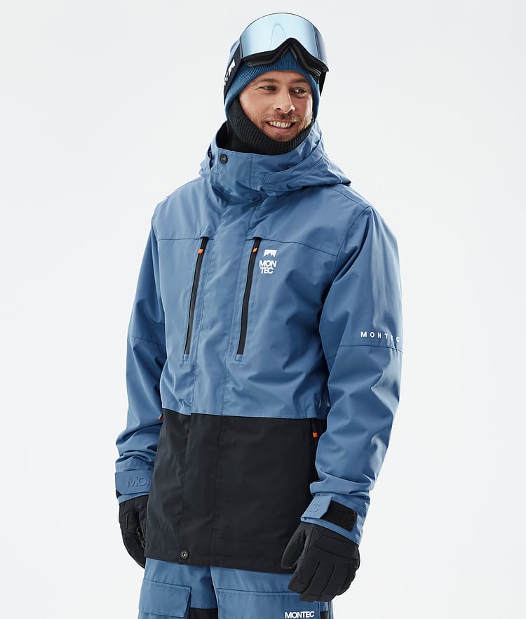 Montec Fawk Snowboard Jacket Men Metal Blue