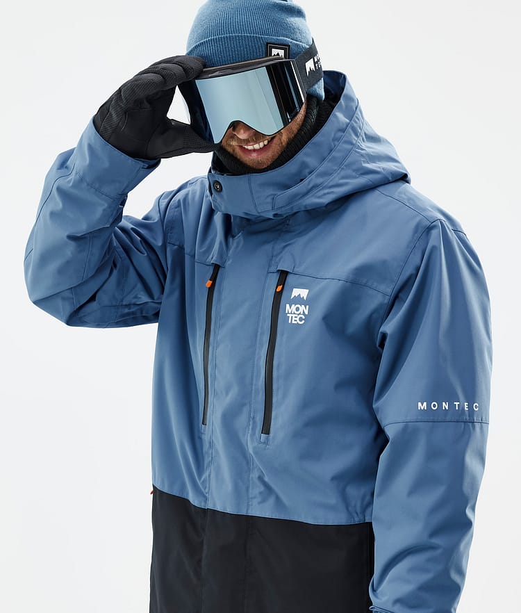Montec Fawk Ski Jacket Men Blue Steel/Black