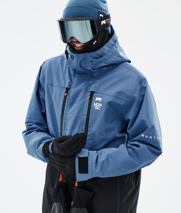 Fawk Ski Jacket Men Blue Steel/Black, Image 2 of 10