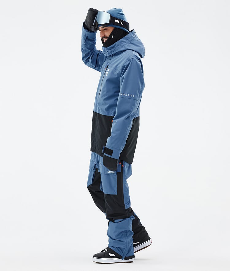 Fawk Veste Snowboard Homme Blue Steel/Black Renewed, Image 4 sur 10