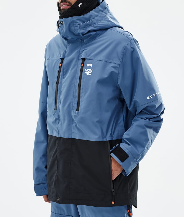 Fawk Snowboardjakke Herre Blue Steel/Black, Bilde 8 av 10