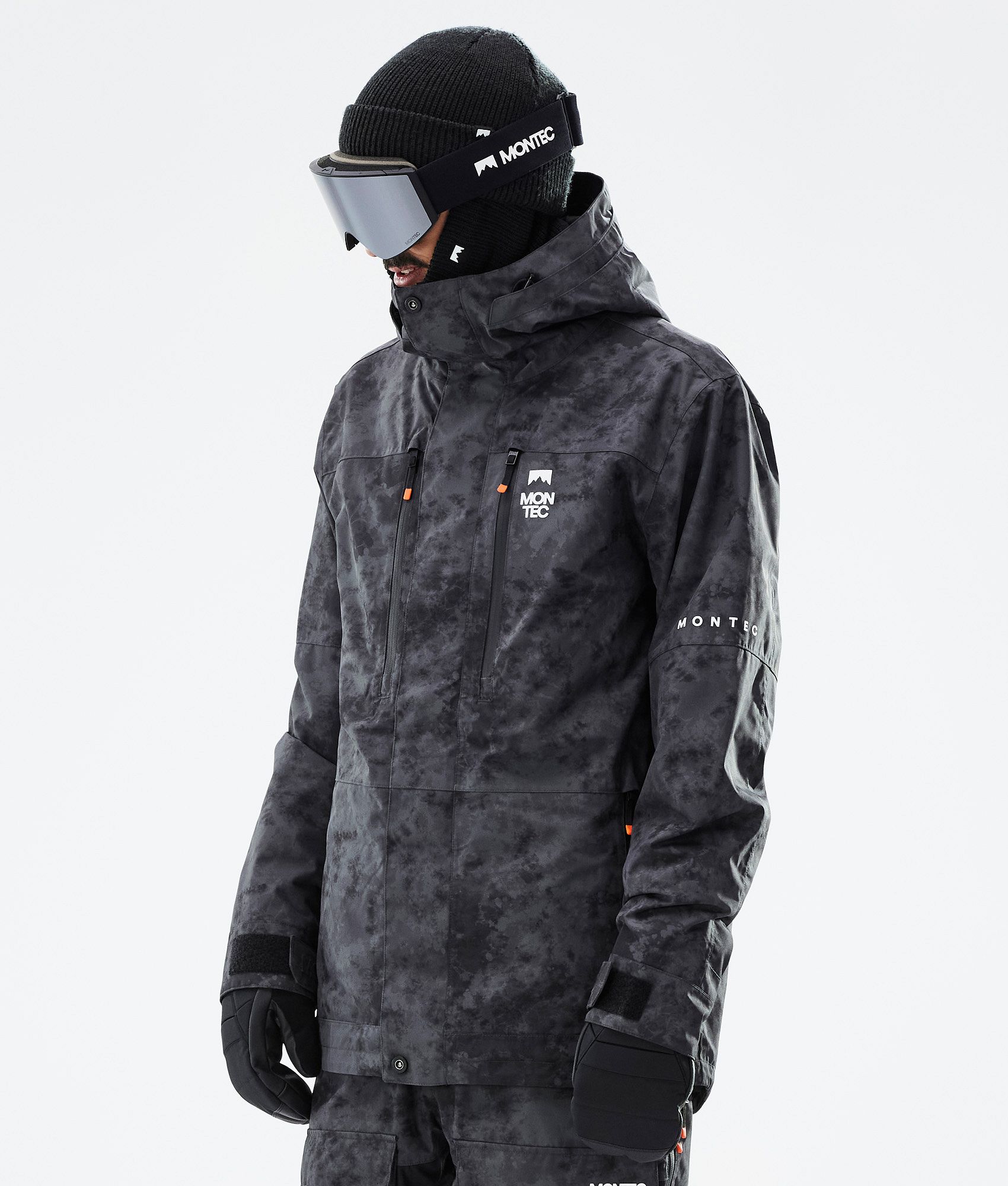 Black snowboard jacket mens hotsell