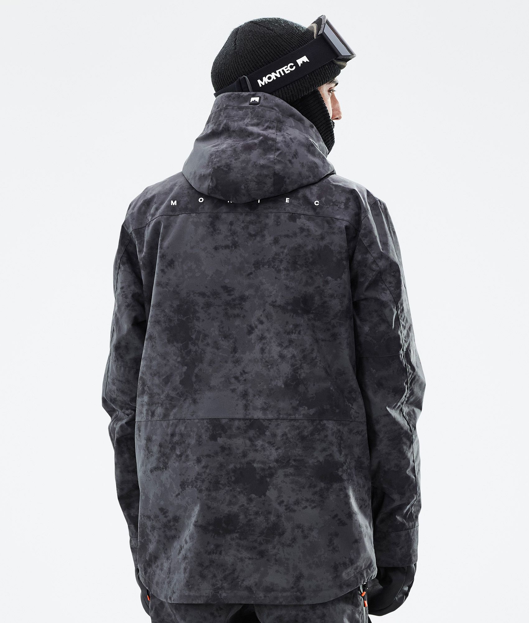 Montec Fawk Ski Jacket Men Black Tiedye | Montecwear.com