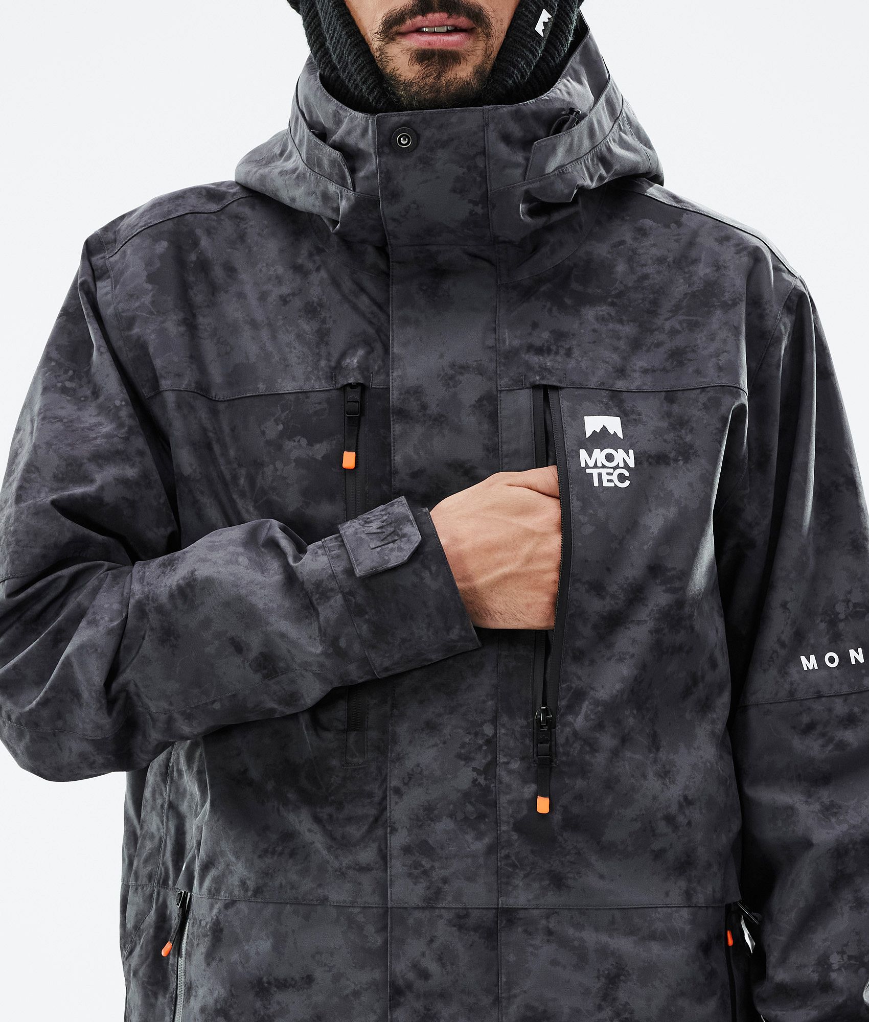 Black sales snow jacket