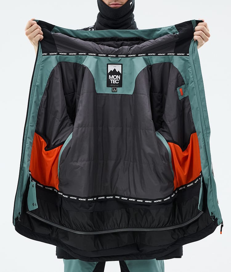 Arch Ski Jacket Men Atlantic/Black, Image 10 of 10