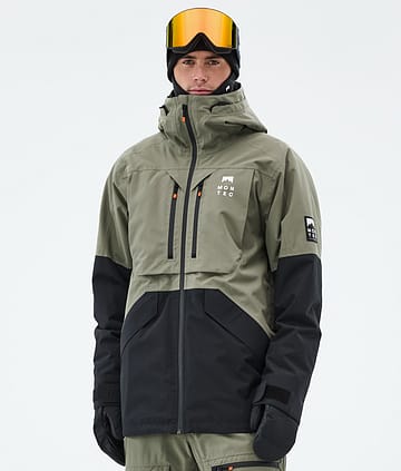 Arch Ski Jacket Men Greenish/Black